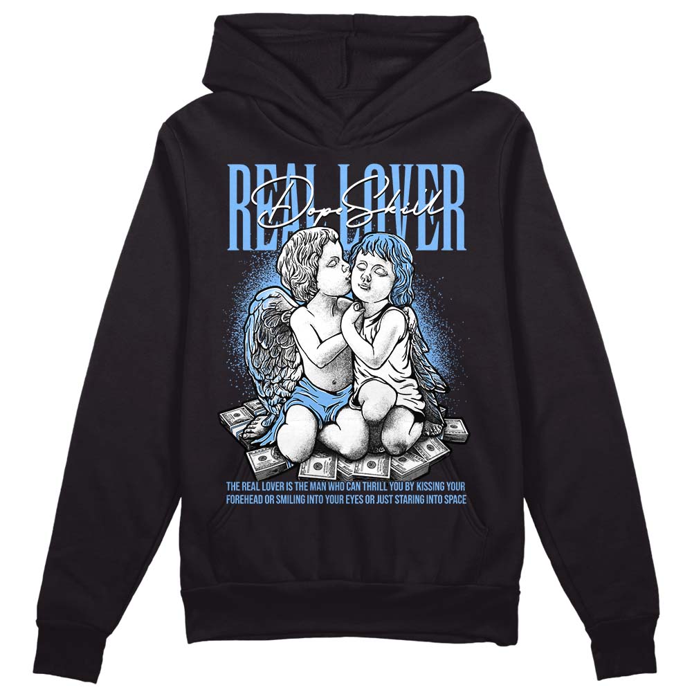 Powder Blue 9s superstreetwear Hoodie Sweatshirt Real Lover Graphic