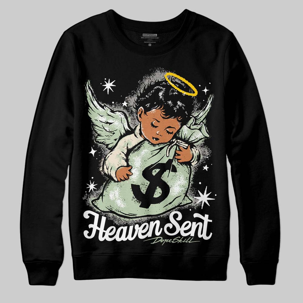 Seafoam 4s 2025 superstreetwear Sweatshirt Heaven Sent Graphic