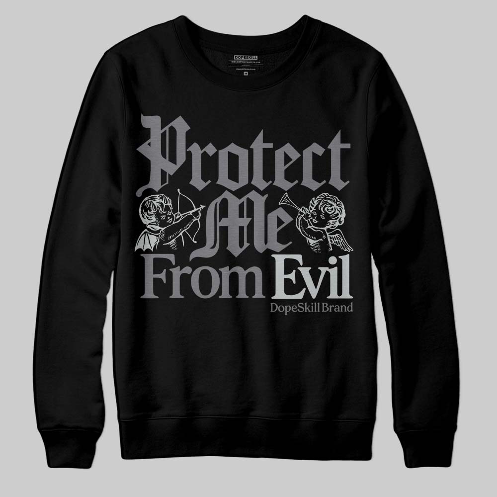 Fear 4s superstreetwear Sweatshirt Protect Me From Evil Graphic