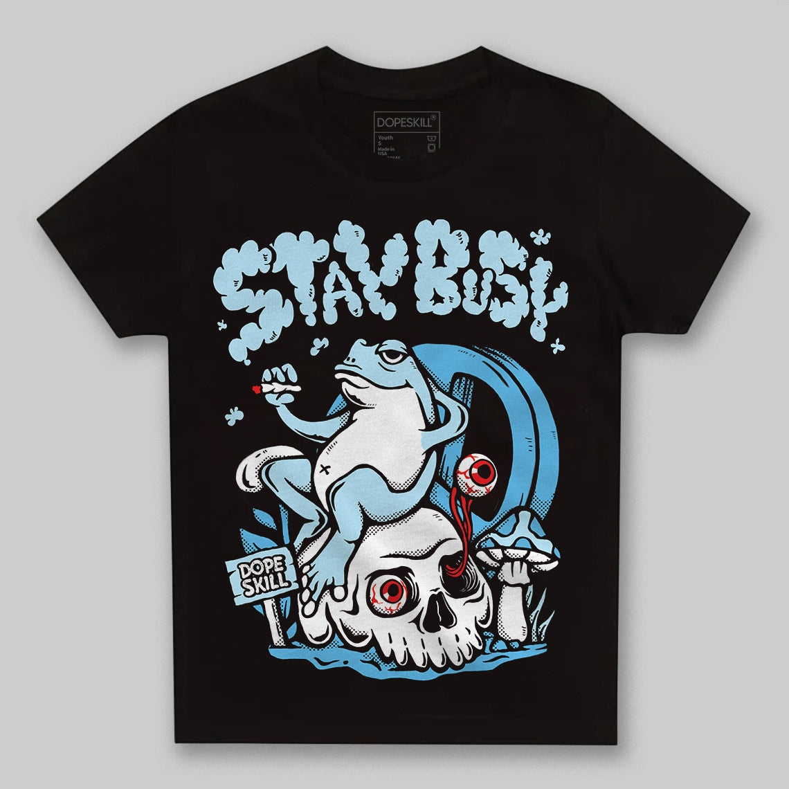 Legend Blue 11s superstreetwear Toddler Kids T-shirt Stay Busy Graphic