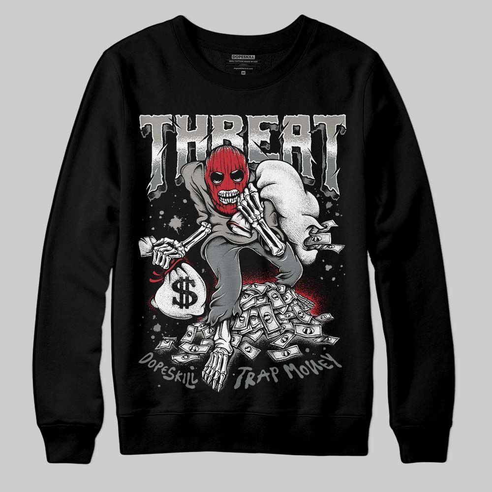 Cool Grey 9s superstreetwear Sweatshirt Threat Graphic