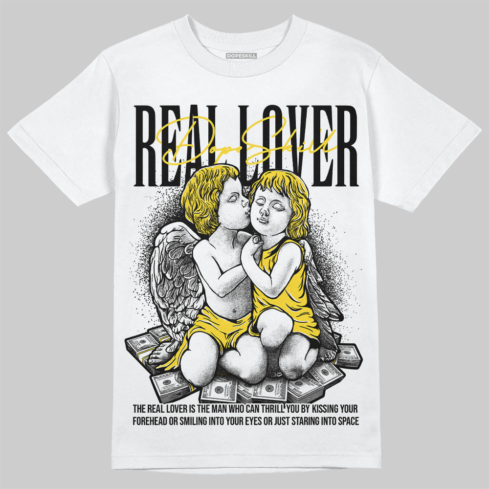 Black Tour Yellow AJ 4 Thunder superstreetwear Unisex T-Shirt Real Lover Graphic