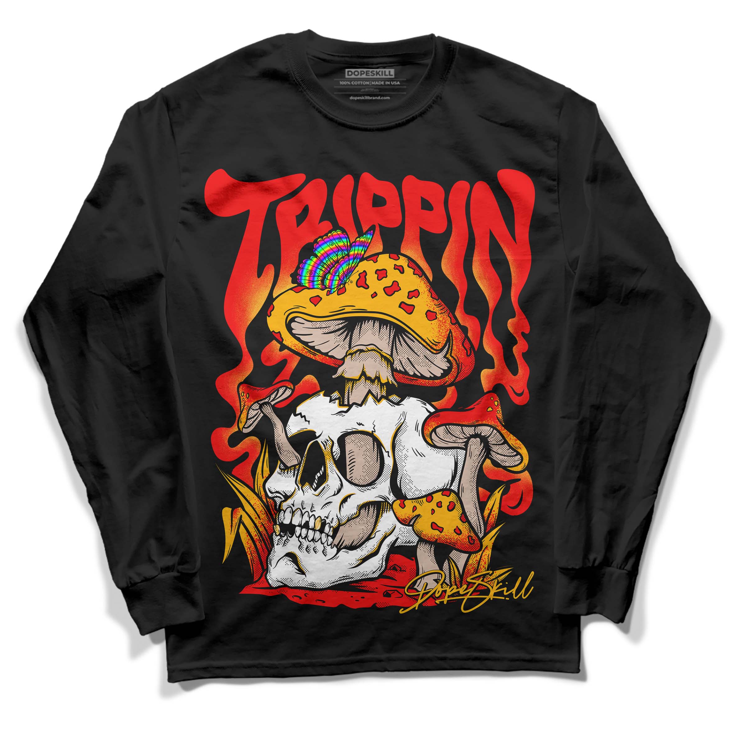 Red Collection superstreetwear Long Sleeve T-Shirt Trippin Graphic