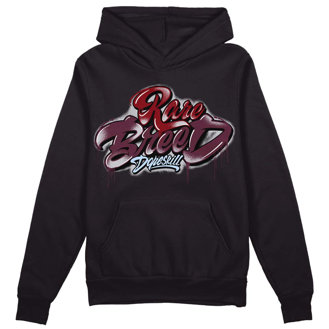 Burgundy 5s superstreetwear Hoodie Sweatshirt Rare Breed Type Graphic