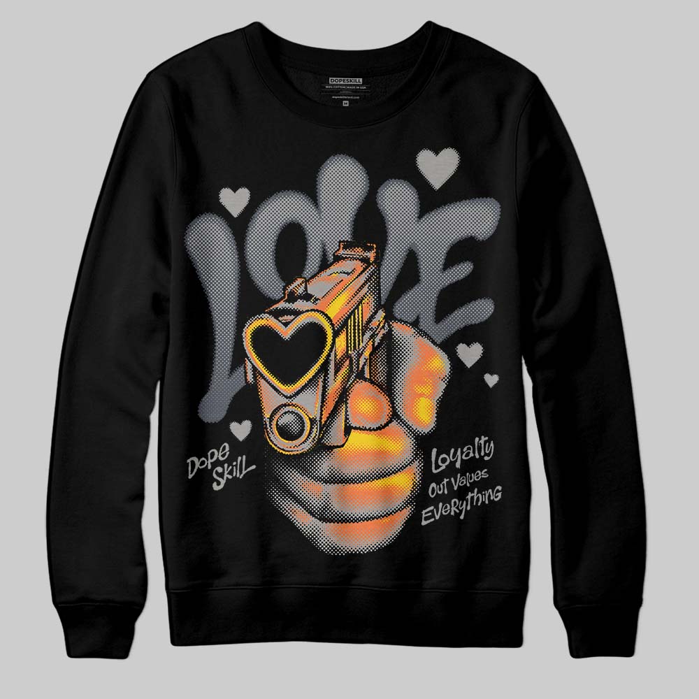 Cool Grey 11s superstreetwear Sweatshirt Love Shot Graphic