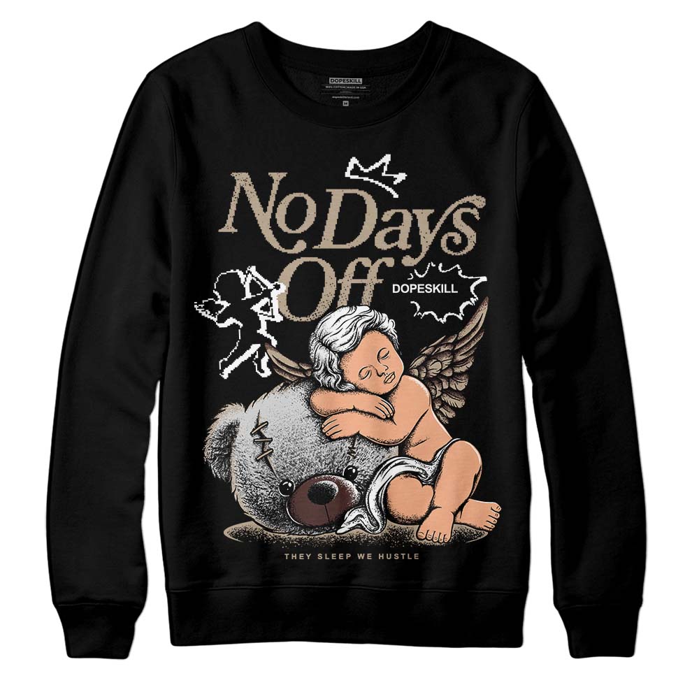 Latte 1s superstreetwear Sweatshirt New No Days Off Graphic