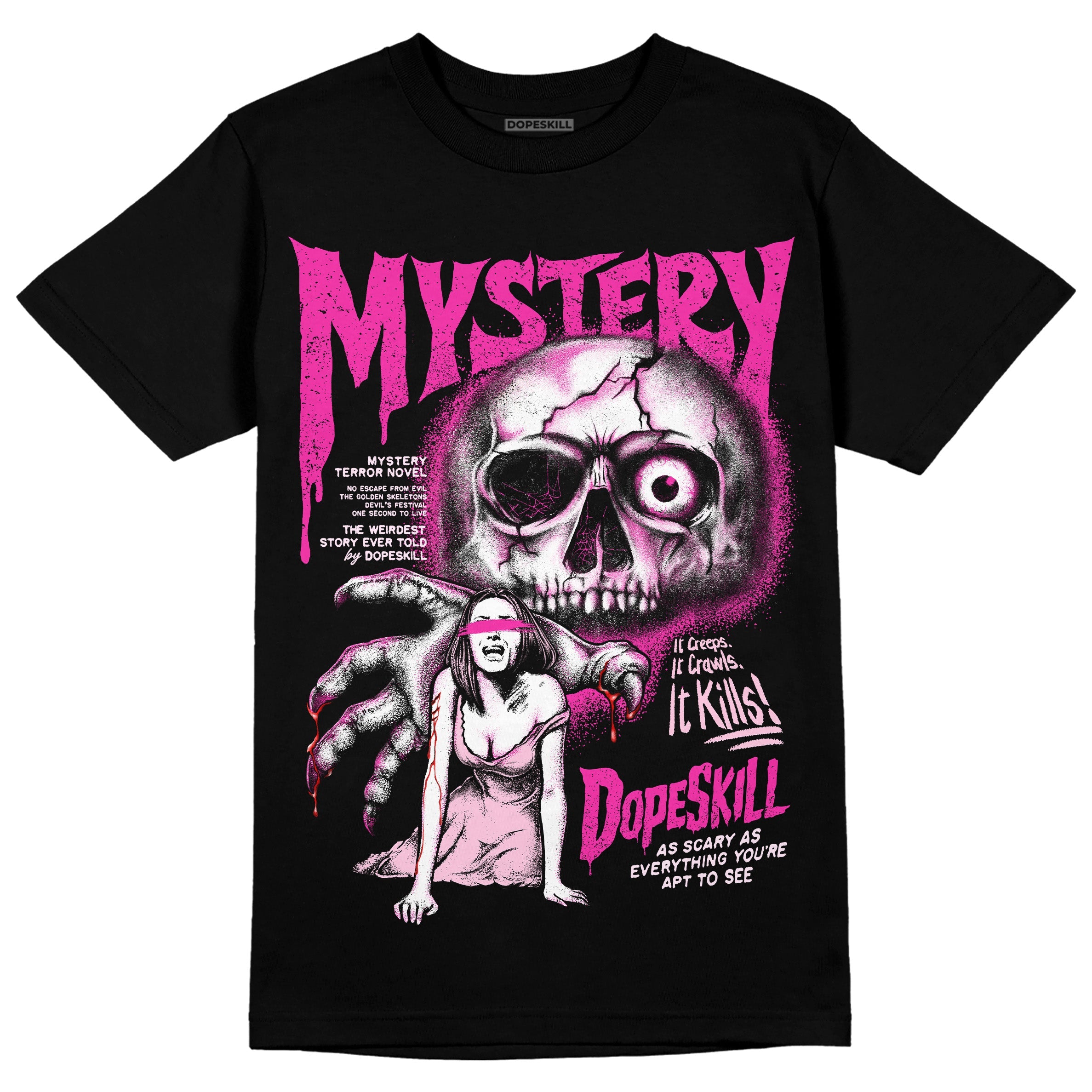 Triple Pink Dunk superstreetwear T-Shirt Mystery Ghostly Grasp Graphic