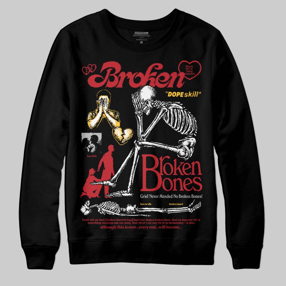 Ferrari 14s superstreetwear Sweatshirt Broken Bones Graphic