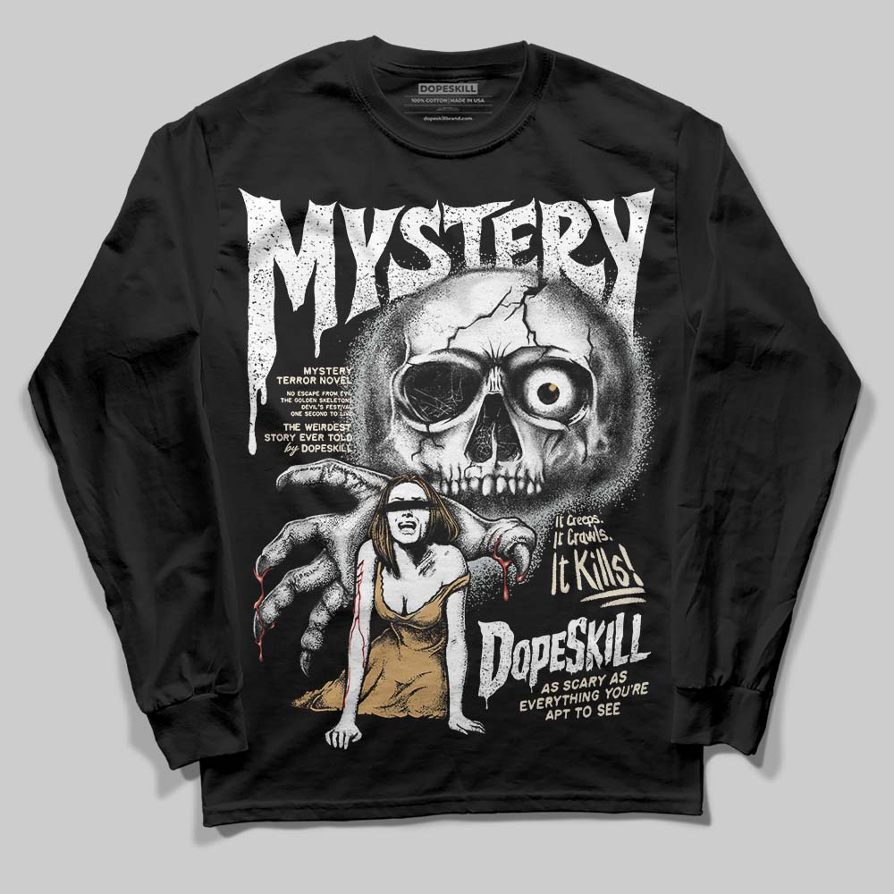 Reverse Metallic 5s superstreetwear Long Sleeve T-Shirt Mystery Ghostly Grasp Graphic