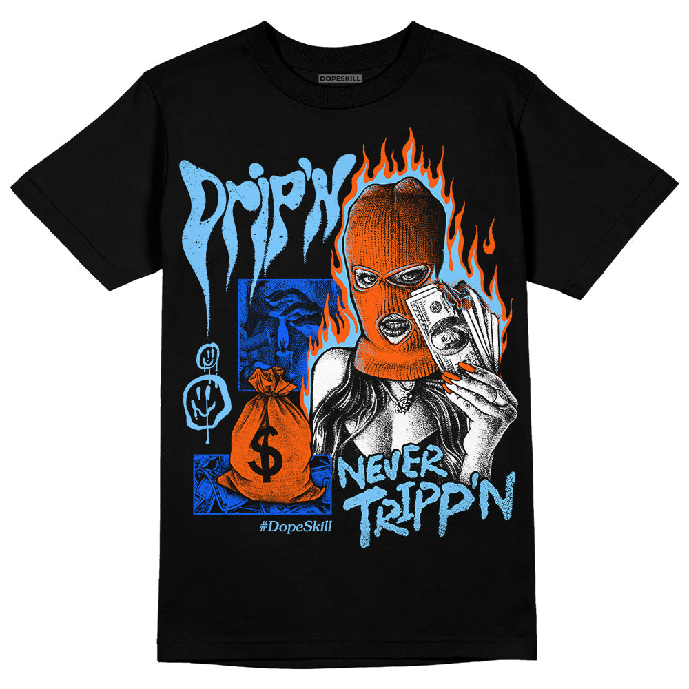 Dunk Futura University Blue superstreetwear T-Shirt Drip'n Never Tripp'n Graphic