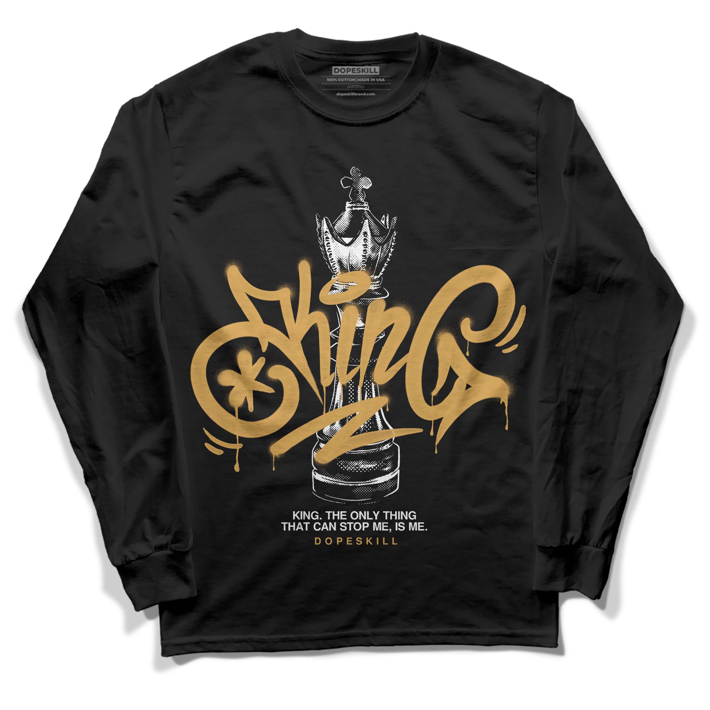 Gratitude 11s superstreetwear Long Sleeve T-Shirt King Chess Graphic