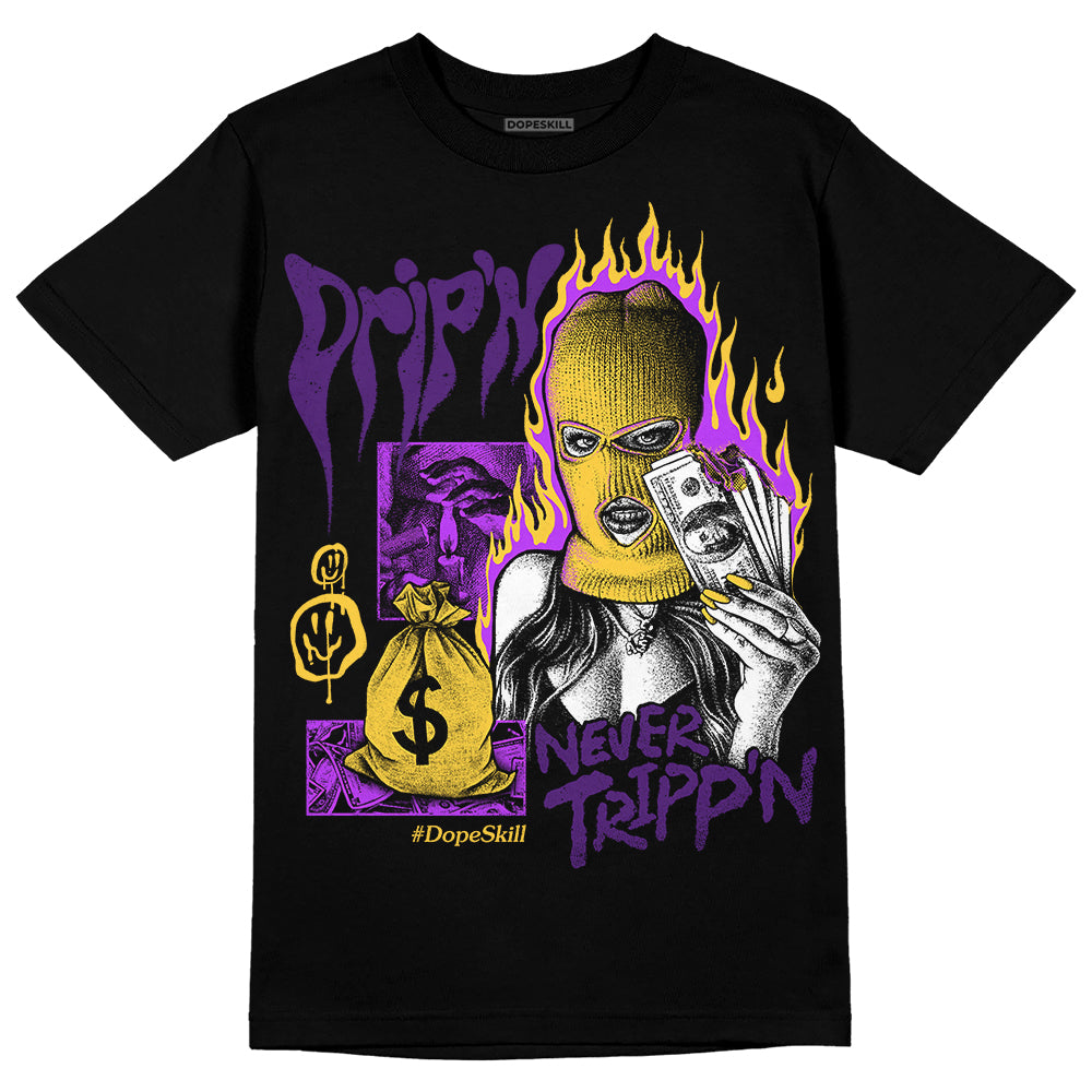 Field Purple 12s superstreetwear T-Shirt Drip'n Never Tripp'n Graphic
