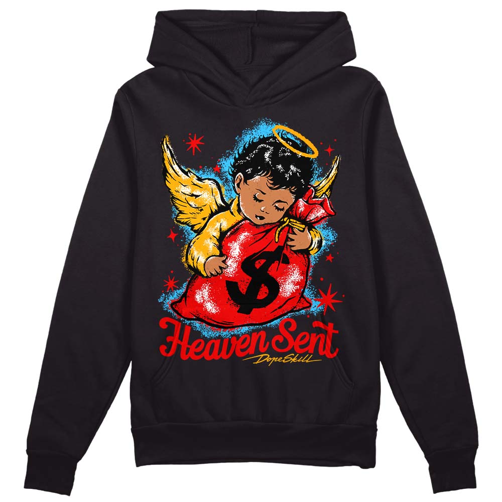 Red Collection superstreetwear Hoodie Sweatshirt Heaven Sent Graphic