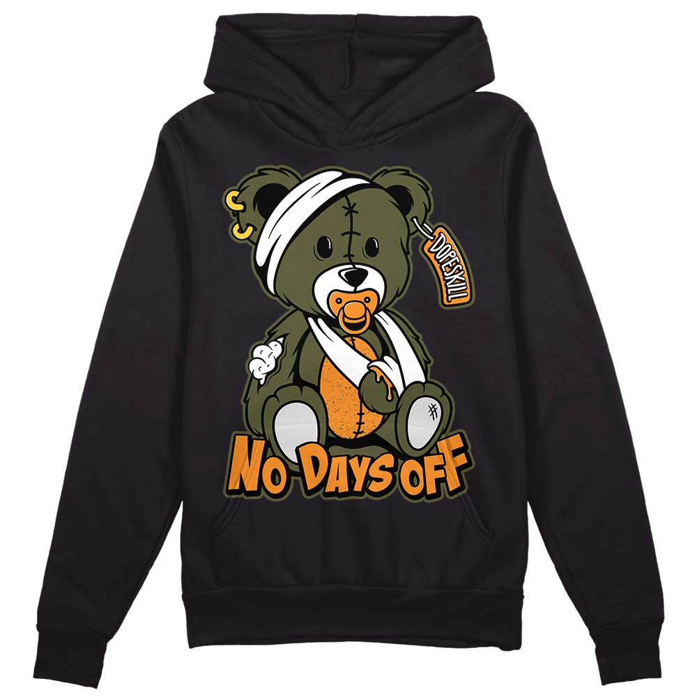 Olive 5s superstreetwear Hoodie Sweatshirt Hurt Bear Graphic