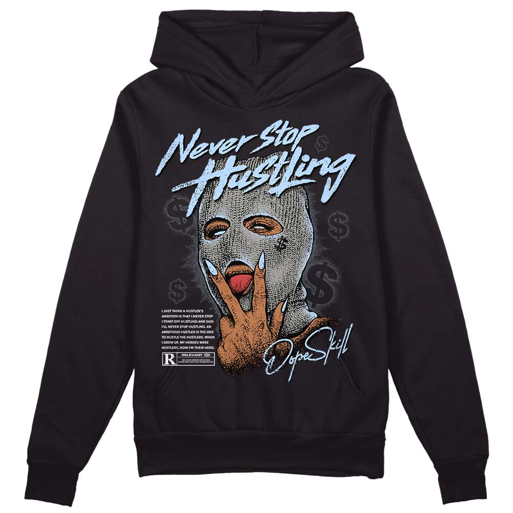 Cool Grey 11s superstreetwear Hoodie Sweatshirt Never Stop Hustling Graphic