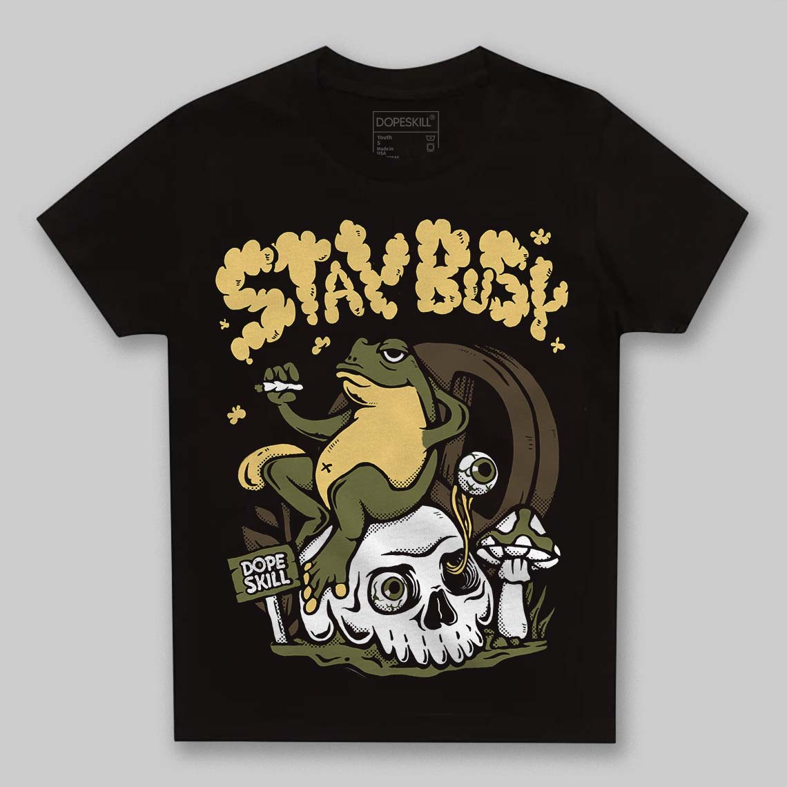Craft Olive 4s superstreetwear Toddler Kids T-shirt Stay Busy Graphic