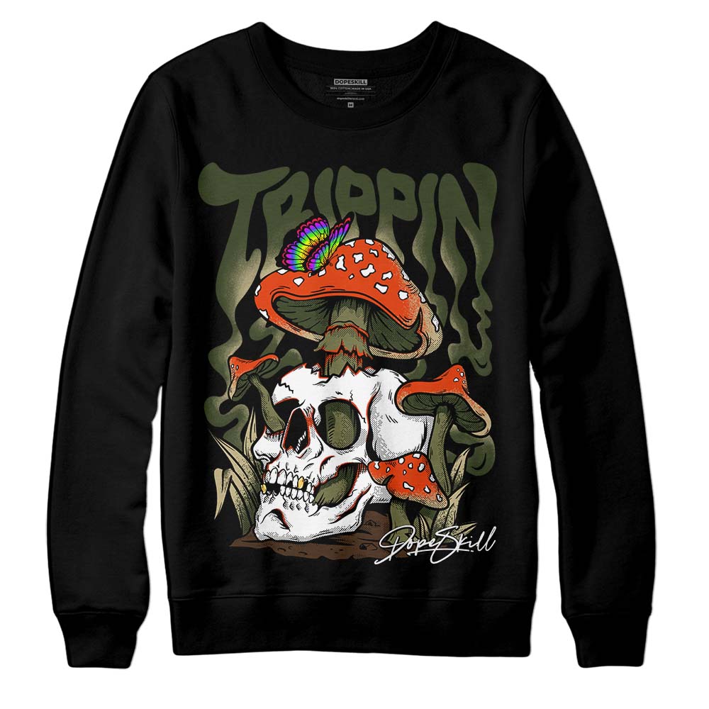 Olive Collection superstreetwear Sweatshirt Trippin Graphic