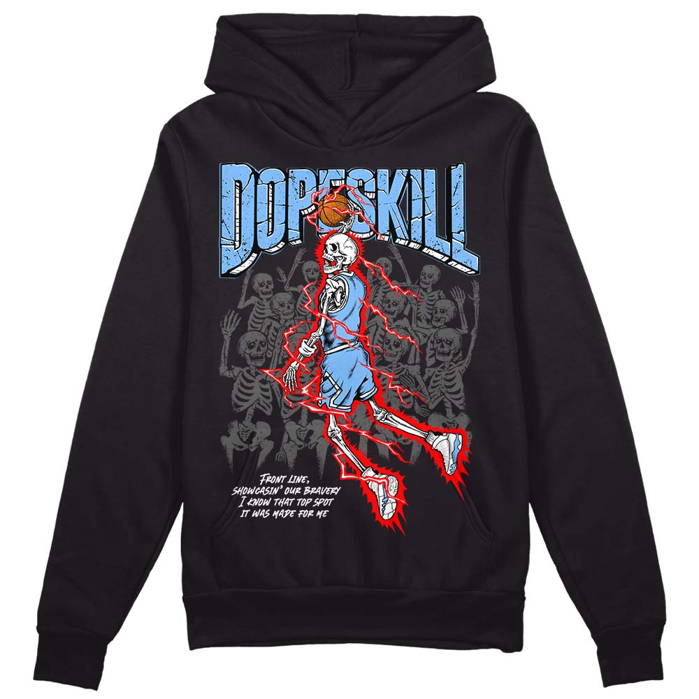 Powder Blue 9s superstreetwear Hoodie Sweatshirt Thunder Dunk Graphic