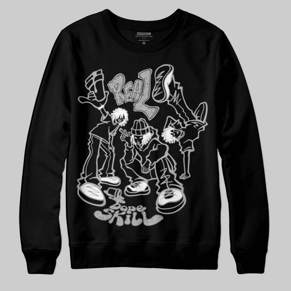 White Cement 4s superstreetwear Sweatshirt Real Y2K Players Graphic