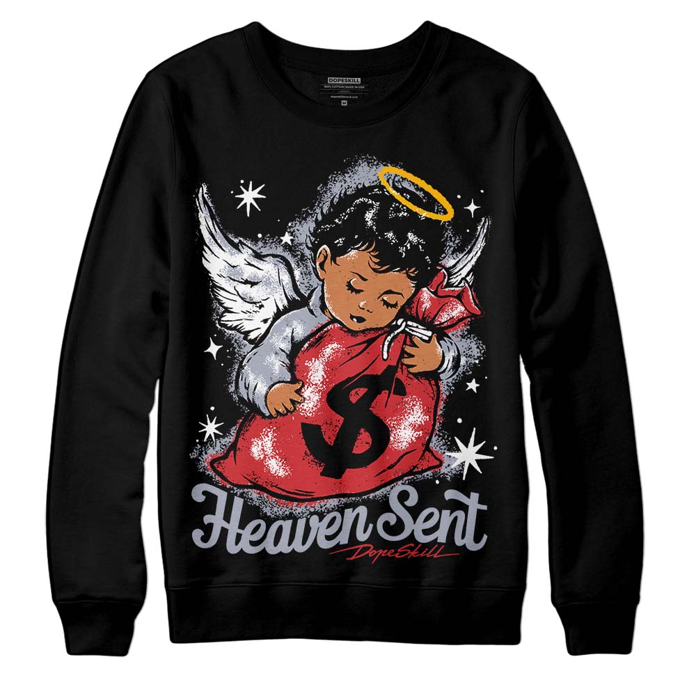 Bred Reimagined 4s superstreetwear Sweatshirt Heaven Sent Graphic