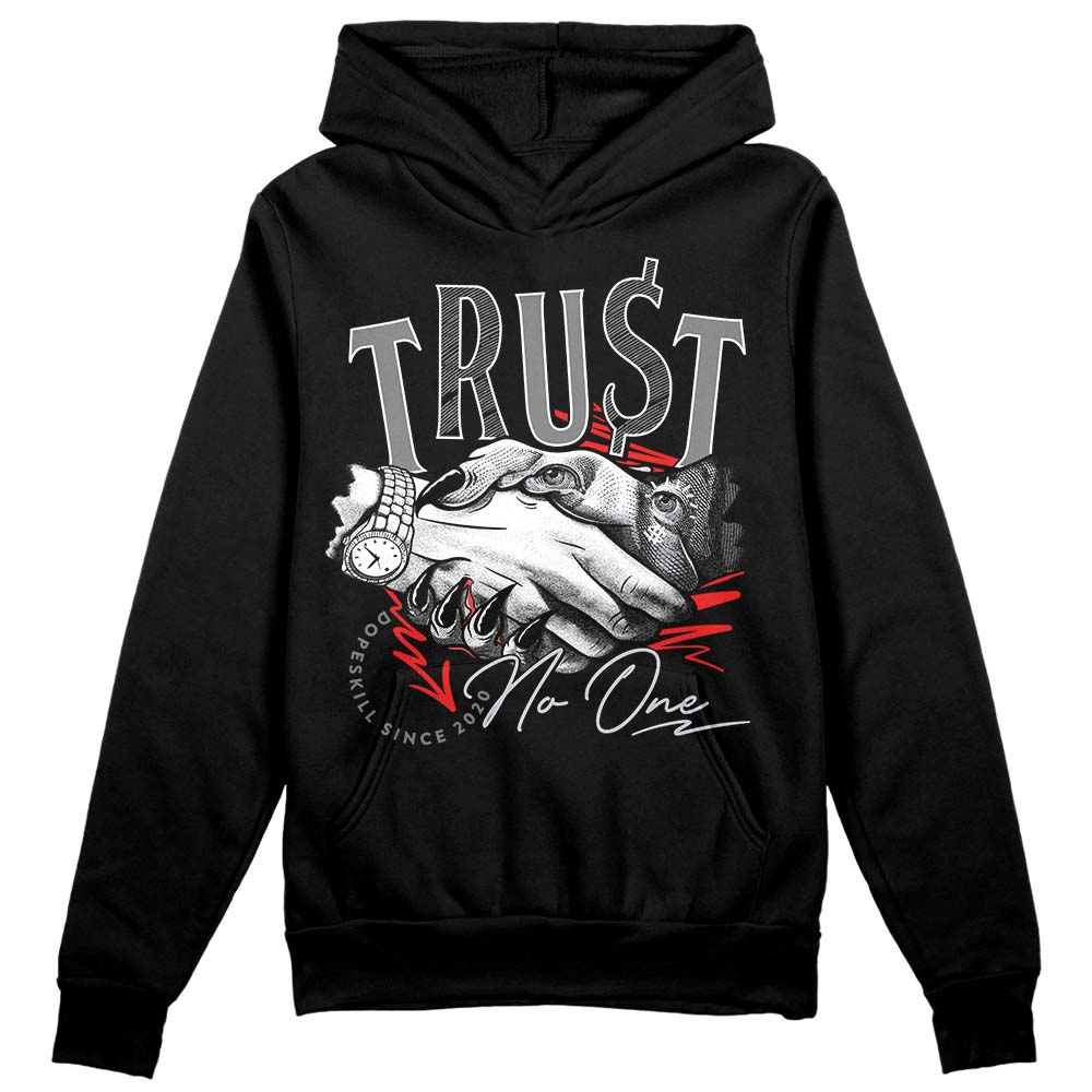 Grey Collection superstreetwear Hoodie Sweatshirt Trust No One Graphic