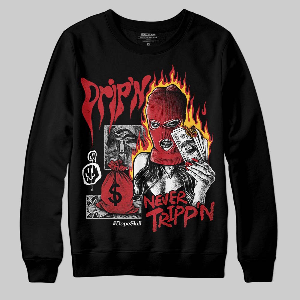 Ferrari 14s superstreetwear Sweatshirt Drip'n Never Tripp'n Graphic