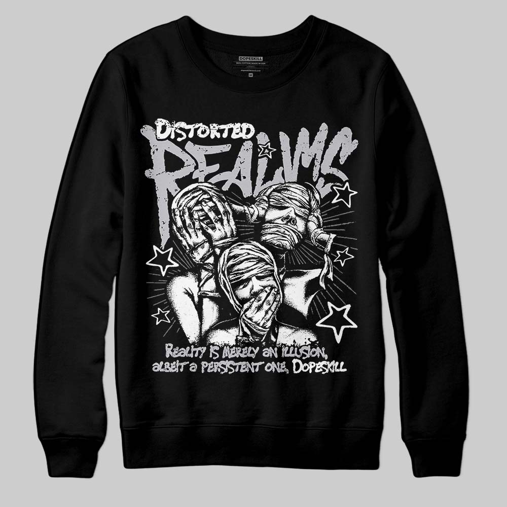 Grey Collection superstreetwear Sweatshirt Distorted Realms Graphic