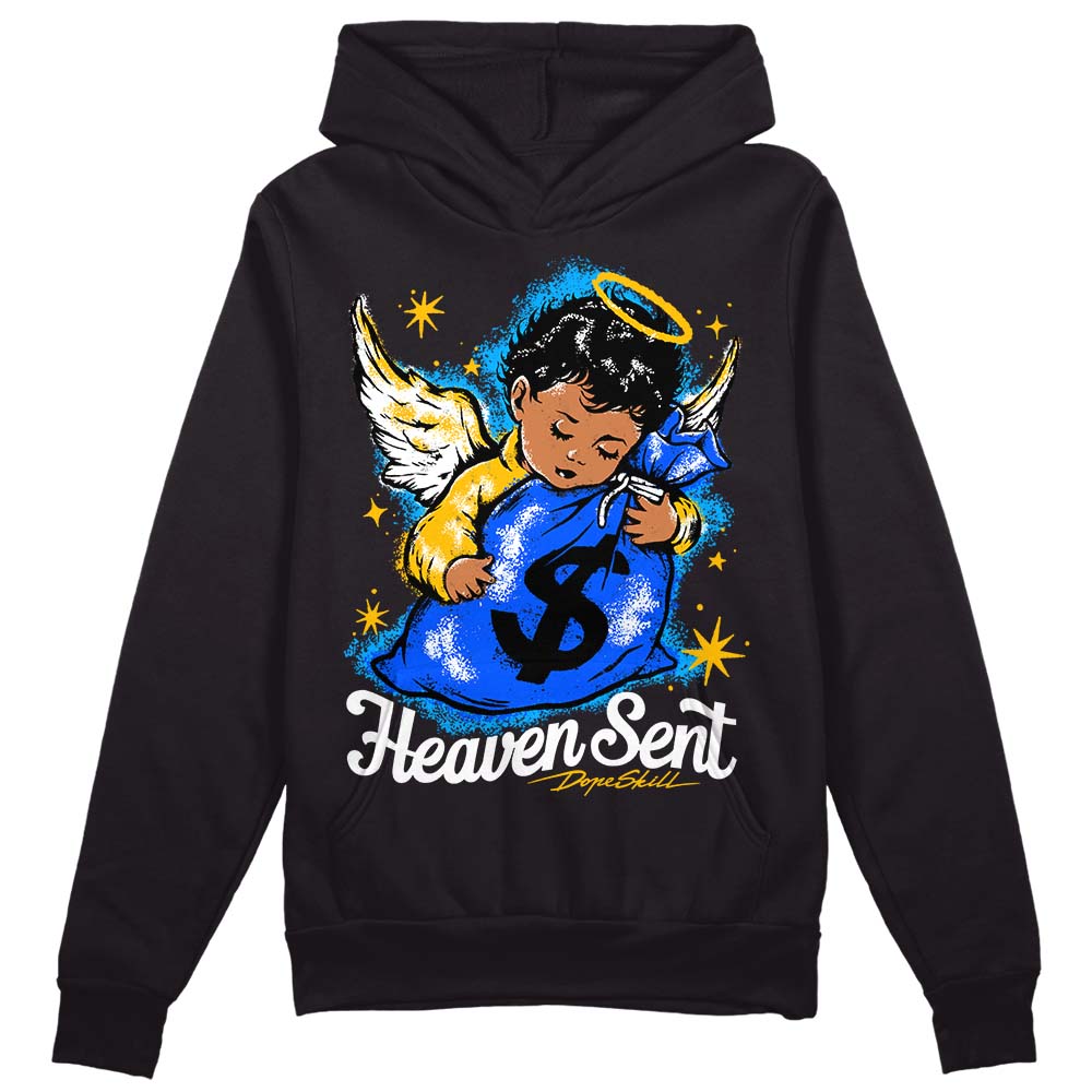 Royal Blue Collection superstreetwear Hoodie Sweatshirt Heaven Sent Graphic