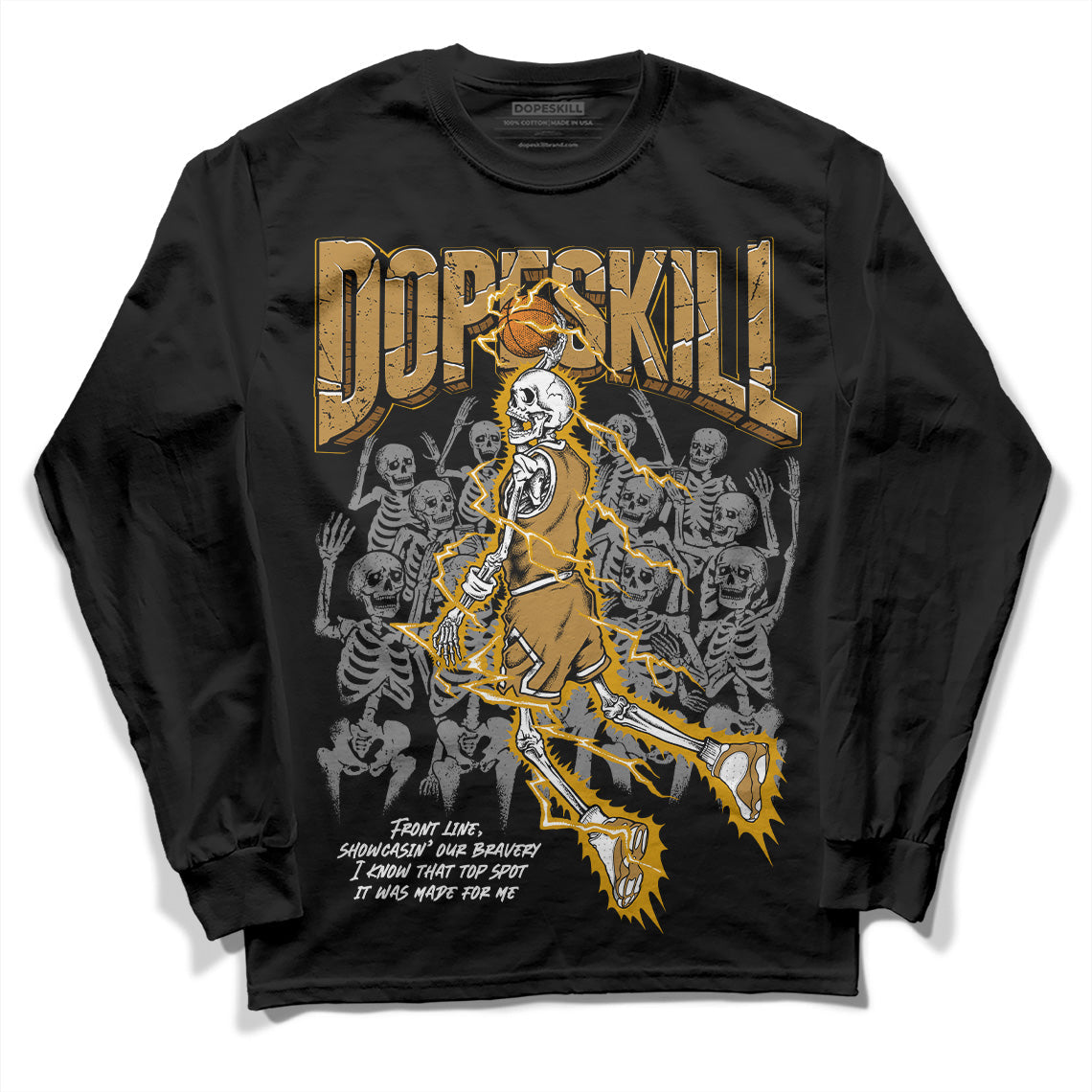 Wheat 13s superstreetwear Long Sleeve T-Shirt Thunder Dunk Graphic