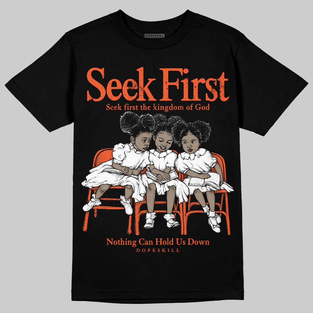 Orange Milk superstreetwear T-Shirt New Seek First Graphic