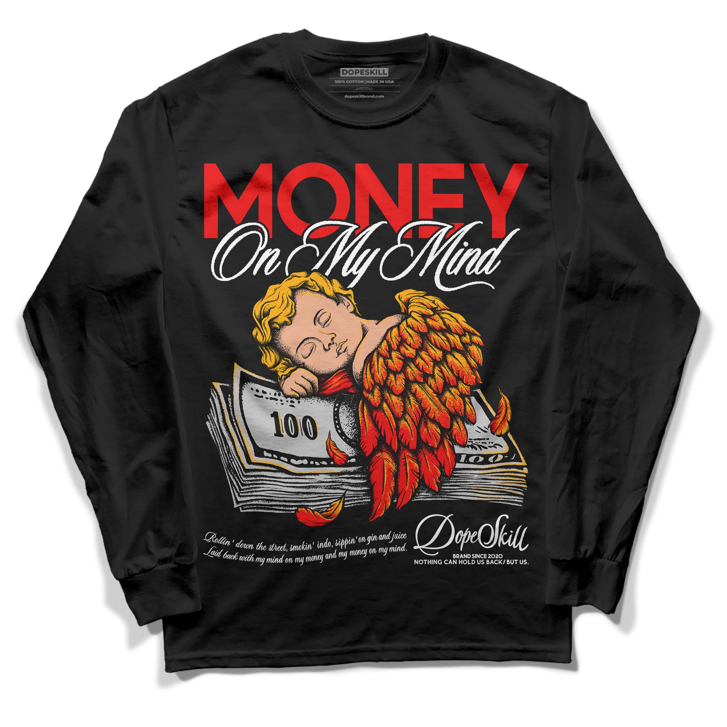 Cherry 12s superstreetwear Long Sleeve T-Shirt MOMM Graphic