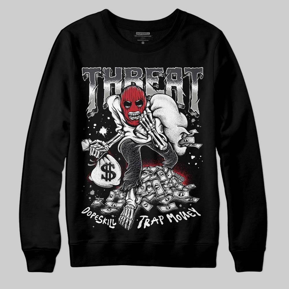 Black Cat 3s superstreetwear Sweatshirt Threat Graphic