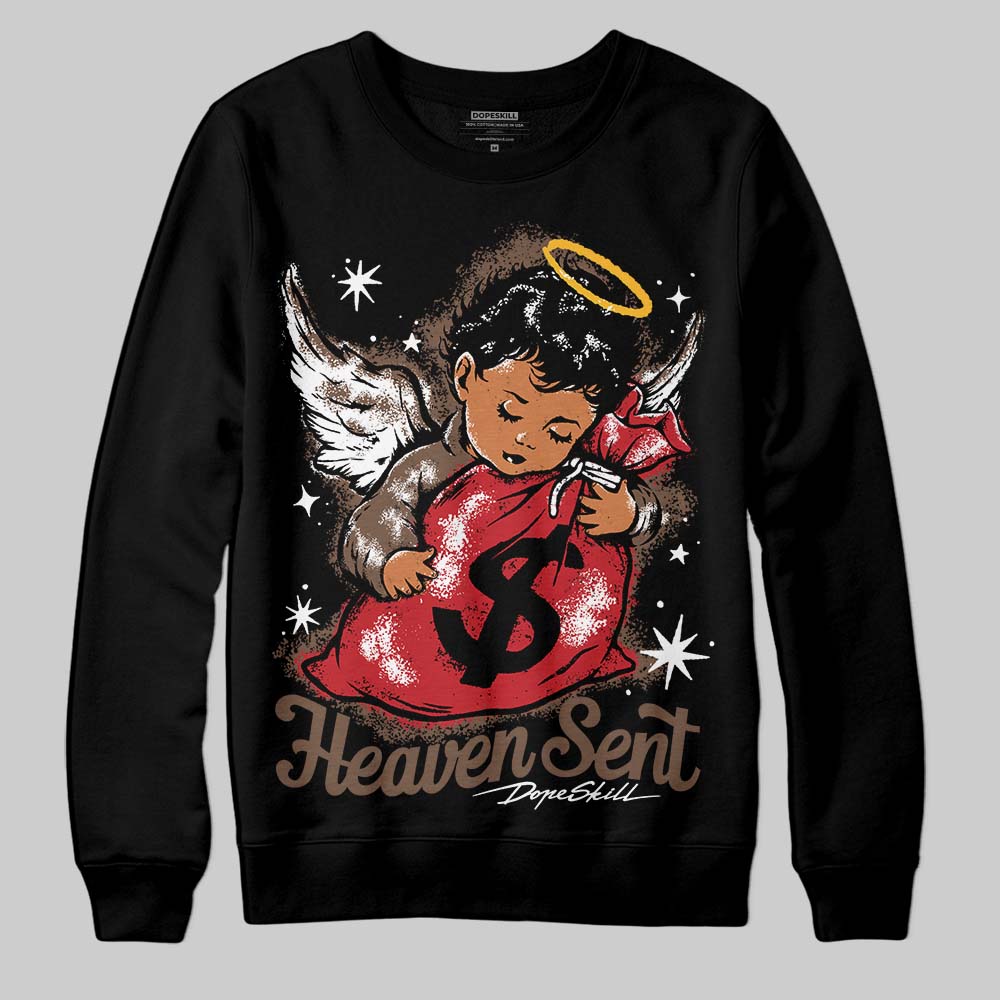 Olive 9s superstreetwear Sweatshirt Heaven Sent Graphic