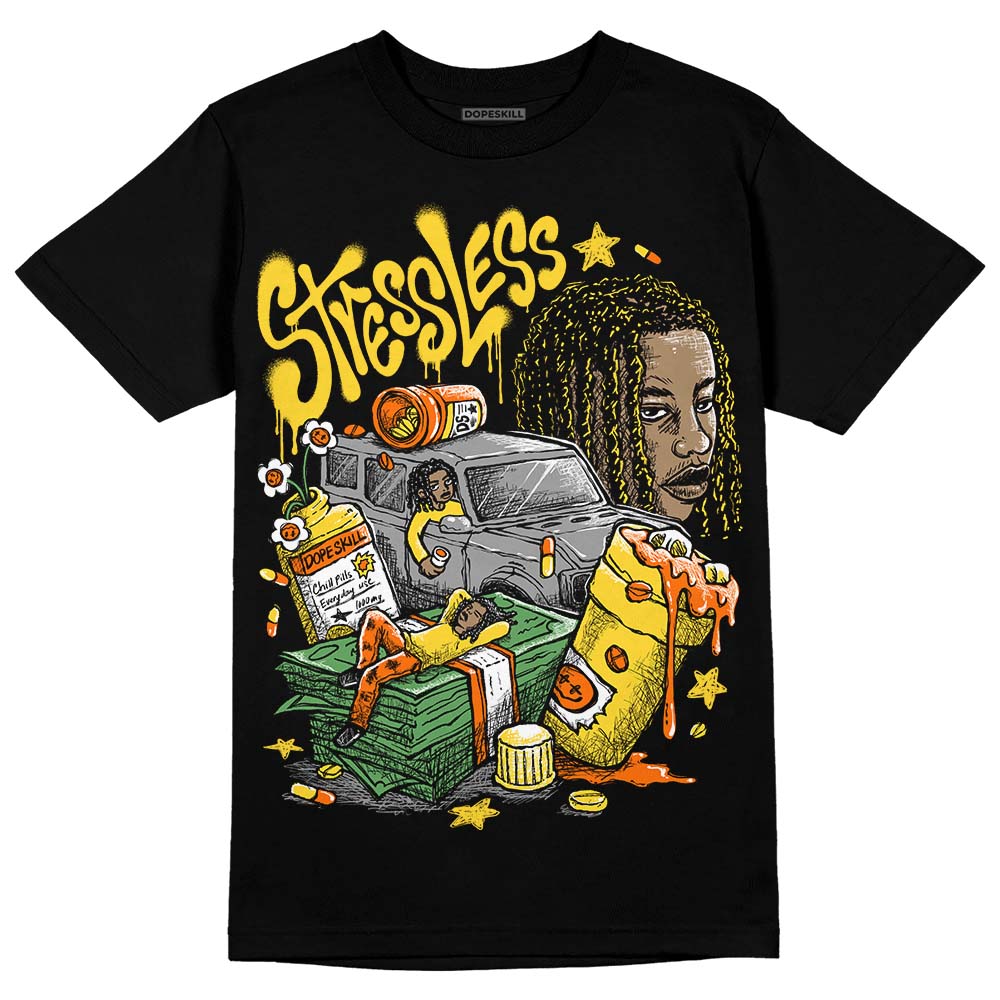 Black Tour Yellow AJ 4 Thunder superstreetwear Unisex T-Shirt Stressless Graphic