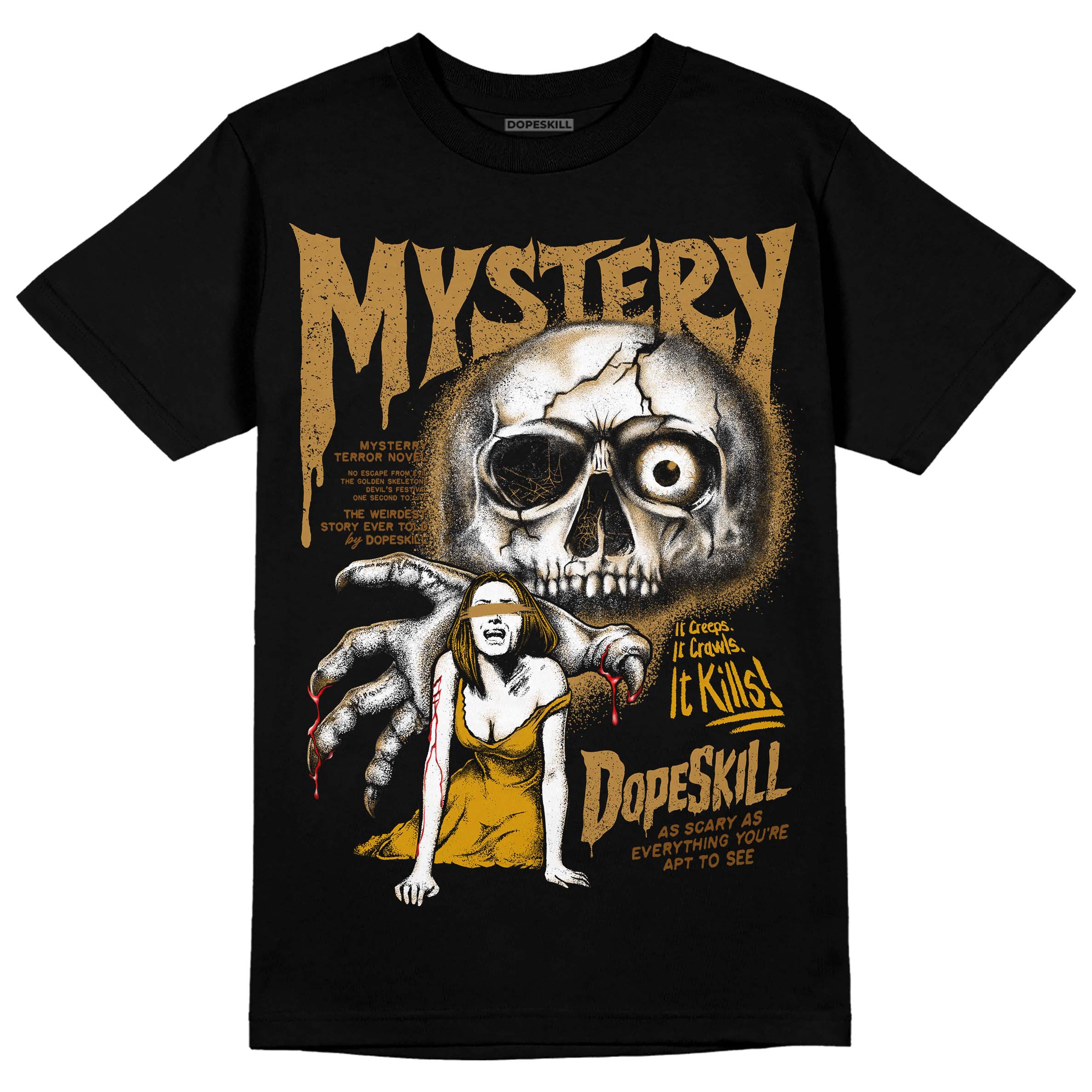 Wheat 13s superstreetwear T-Shirt Mystery Ghostly Grasp Graphic