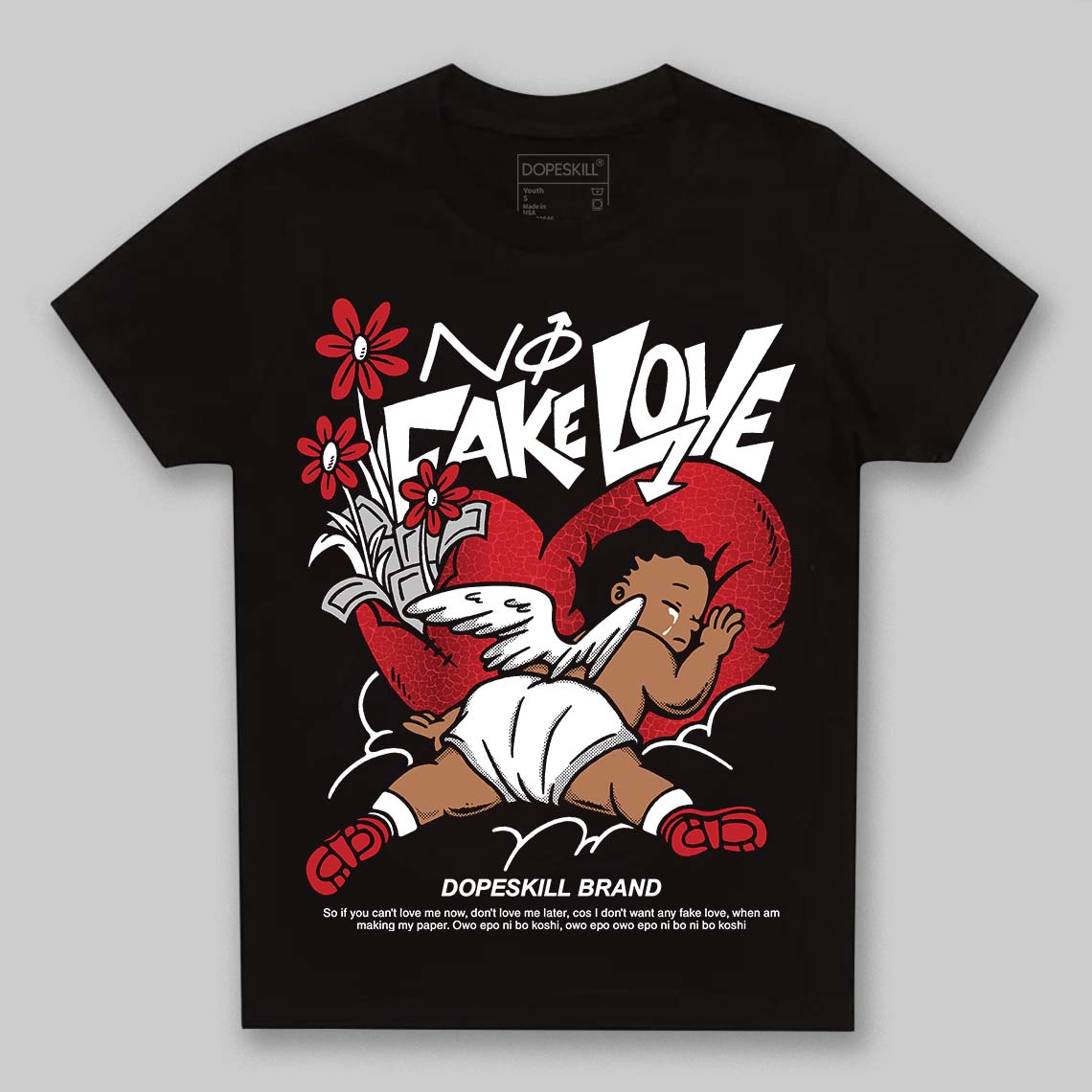 Ruby 1s superstreetwear Toddler Kids T-shirt No Fake Love Graphic