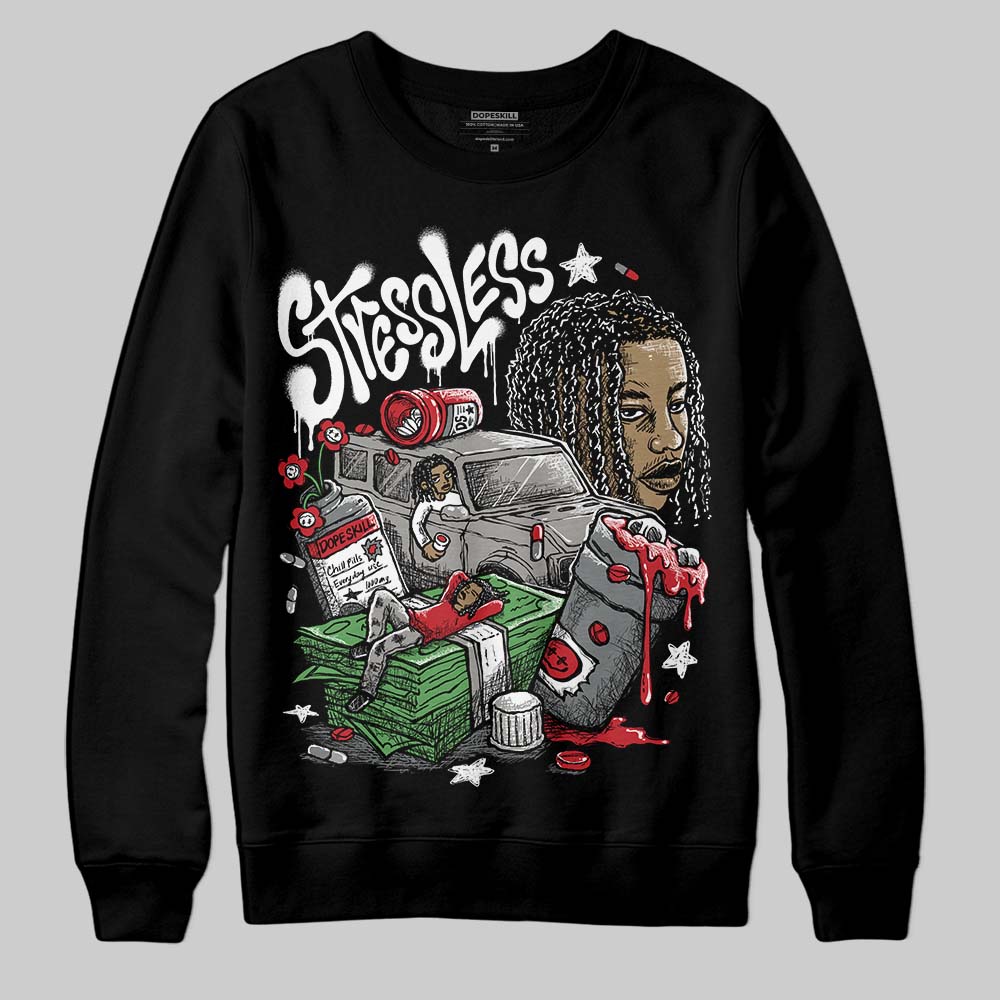 Cool Grey 9s superstreetwear Sweatshirt Stressless Graphic