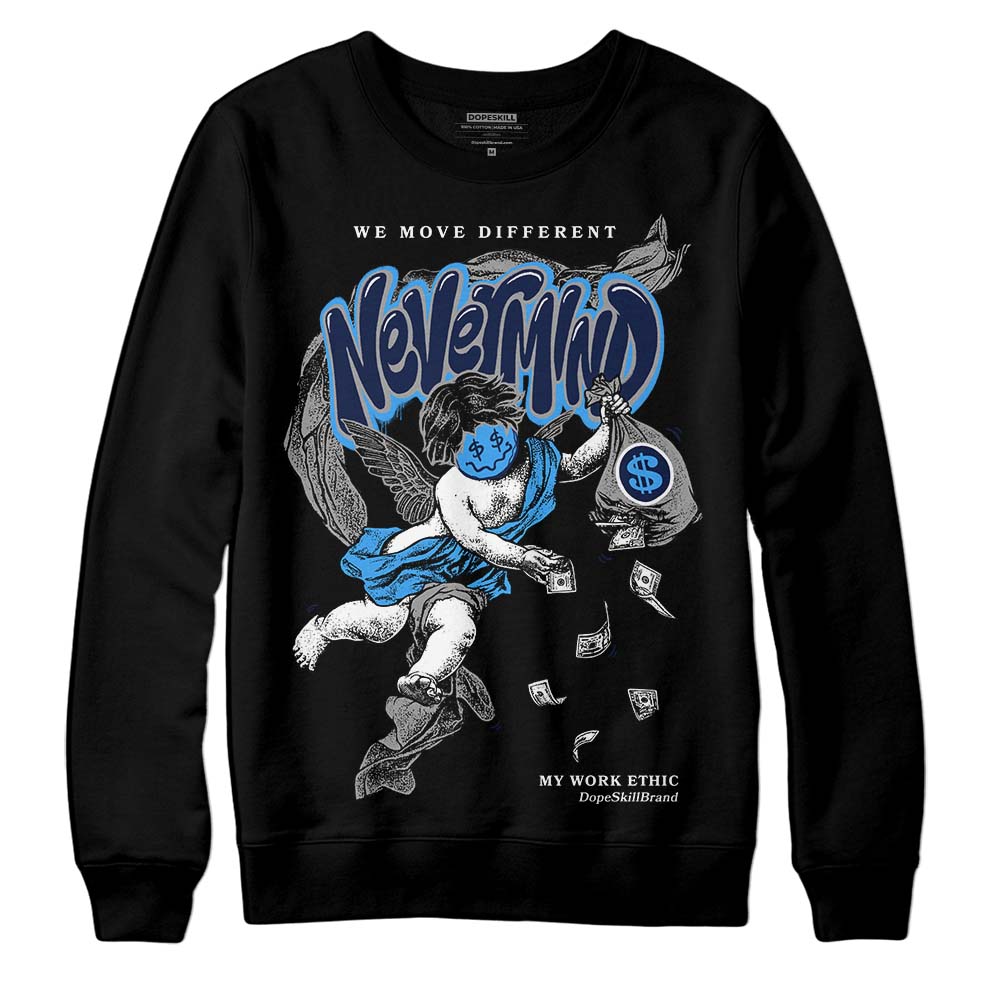 AJ Spizike White Obsidian superstreetwear Sweatshirt Nevermind Graphic