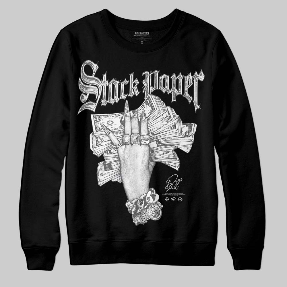 Grey Collection superstreetwear Sweatshirt Stack Paper Graphic