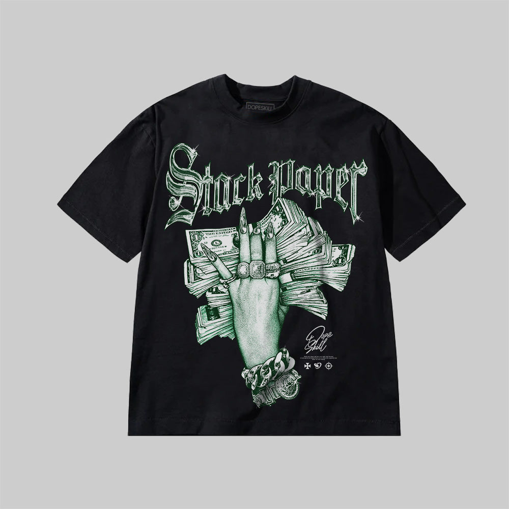 Stack Paper Green Graphic superstreetwear Premium T-Shirt
