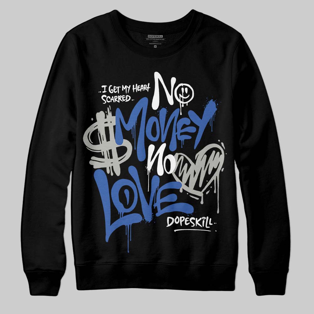 Lucky Shorts 3s superstreetwear Sweatshirt No Money No Love Typo Graphic