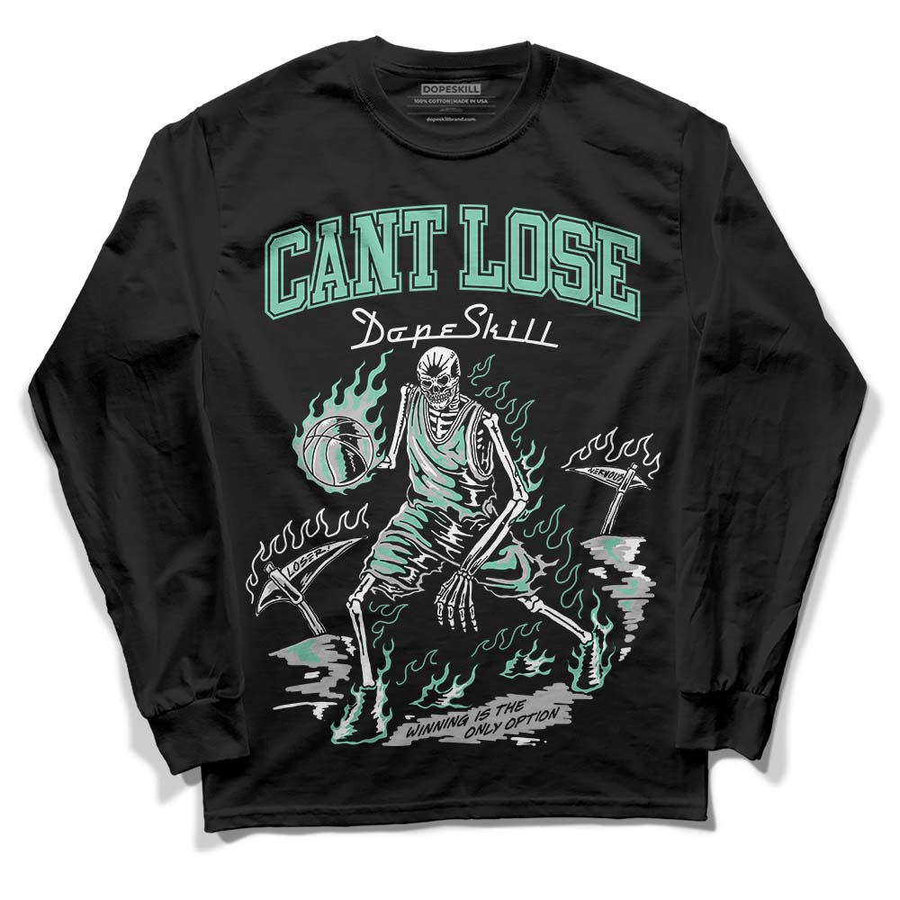 Green Glow 3s superstreetwear Long Sleeve T-Shirt Cant Lose Graphic