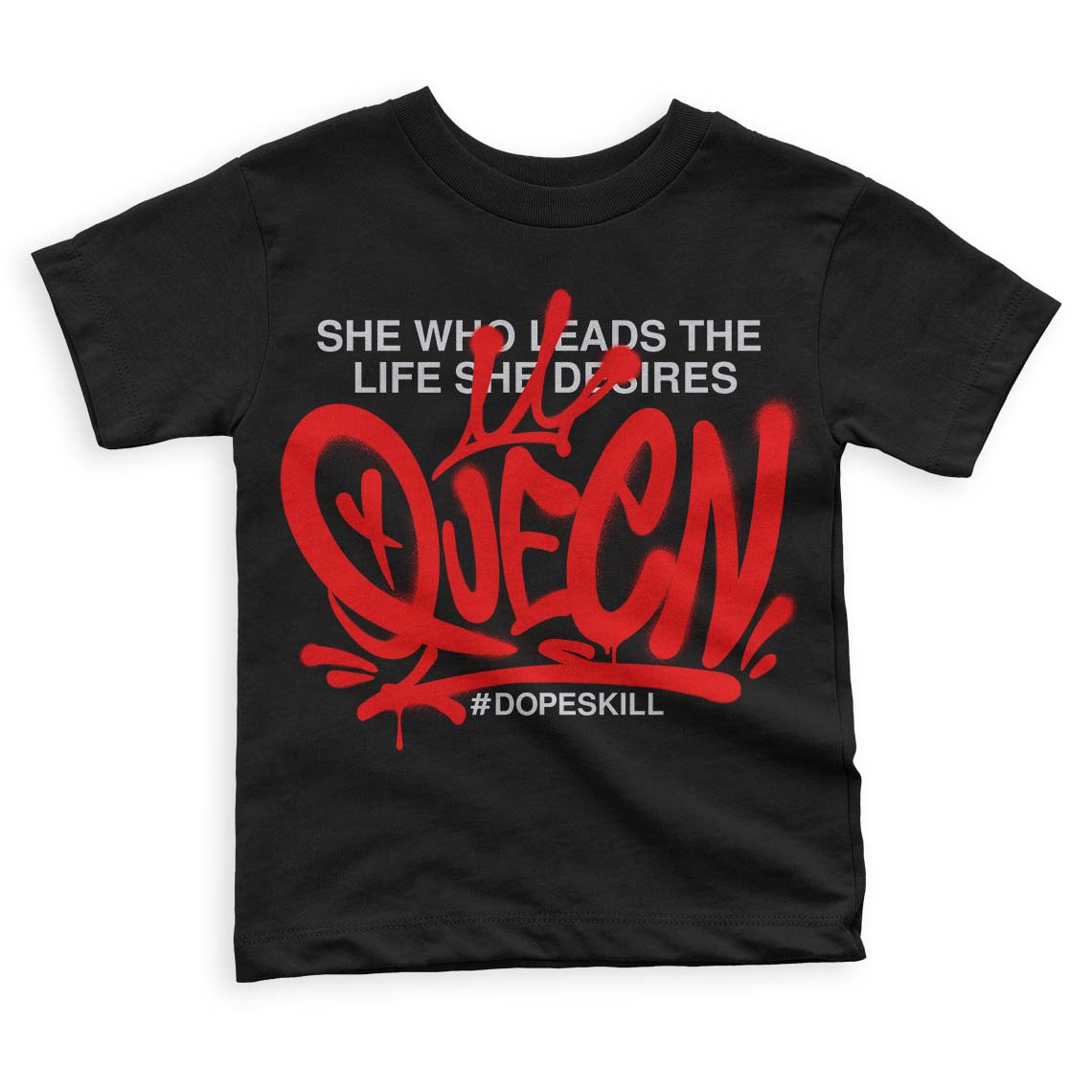 Red Cement 4S superstreetwear Toddler Kids T-shirt Queen Graphic