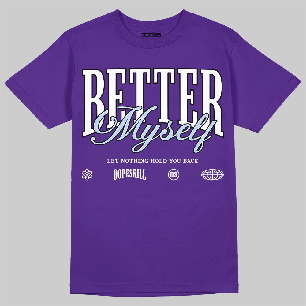 Grape 5s superstreetwear T-Shirt Better Myself Graphic