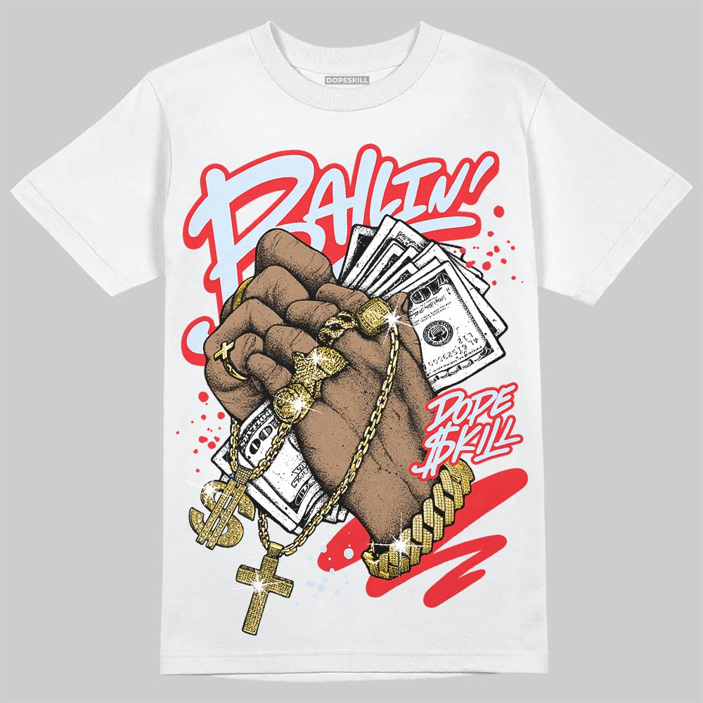 Cherry 11s superstreetwear T-Shirt Always Ballin' Graphic