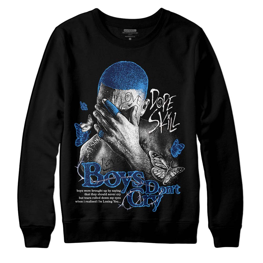 AJ Spizike White Obsidian superstreetwear Sweatshirt Boys Don't Cry Graphic