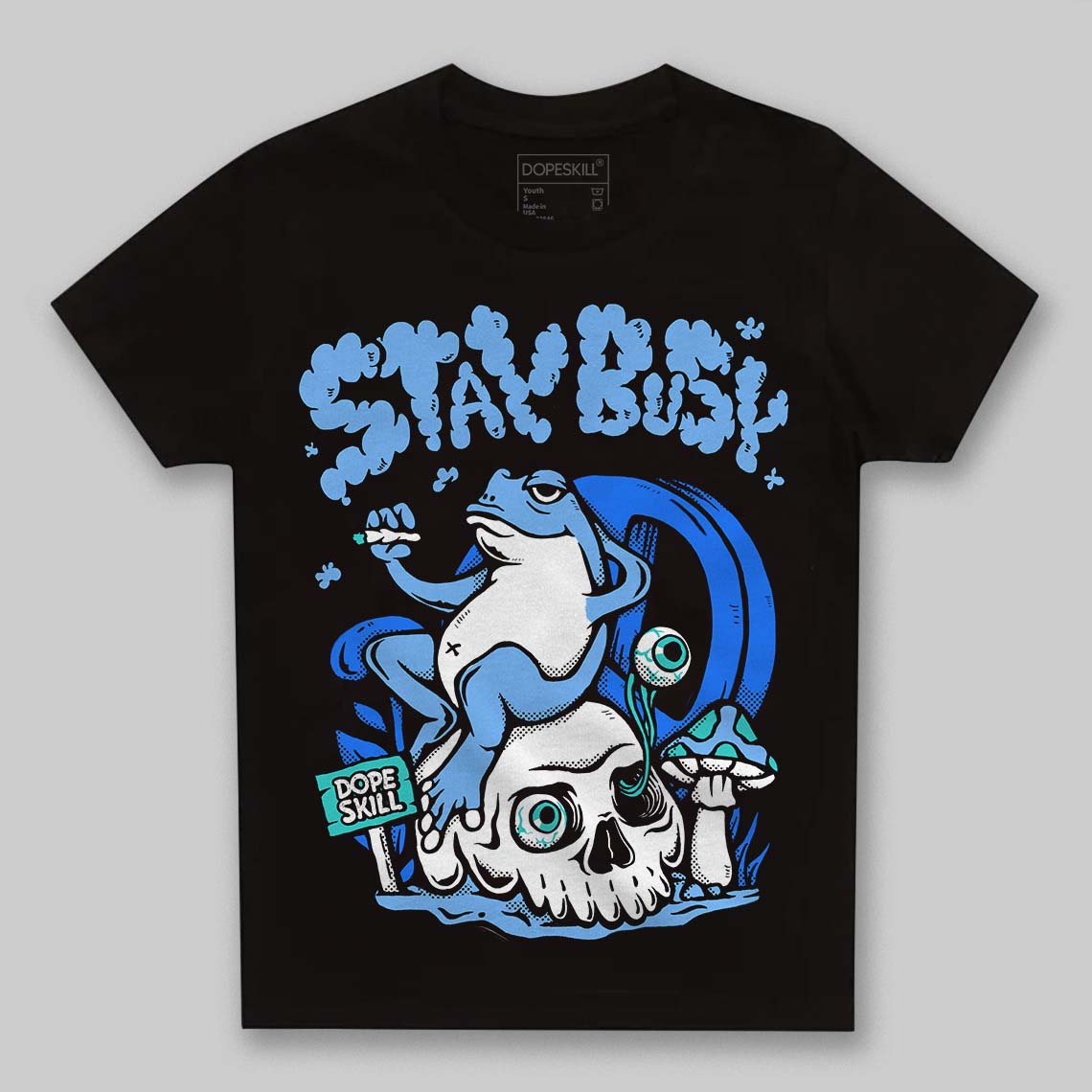 University Blue Collection superstreetwear Toddler Kids T-shirt Stay Busy Graphic