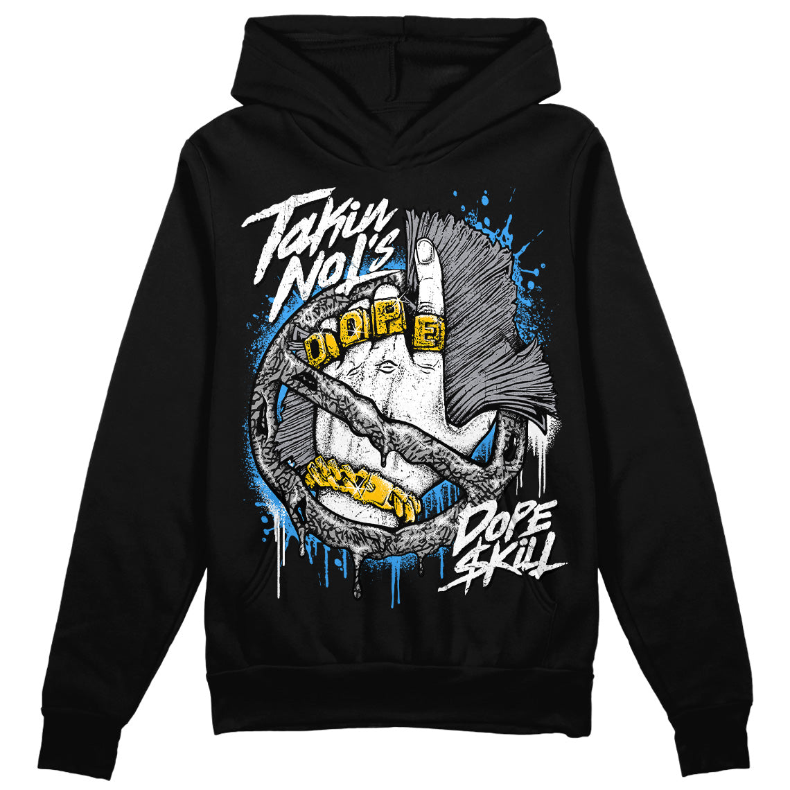 Midnight Navy 3s superstreetwear Hoodie Sweatshirt Takin No L's Graphic