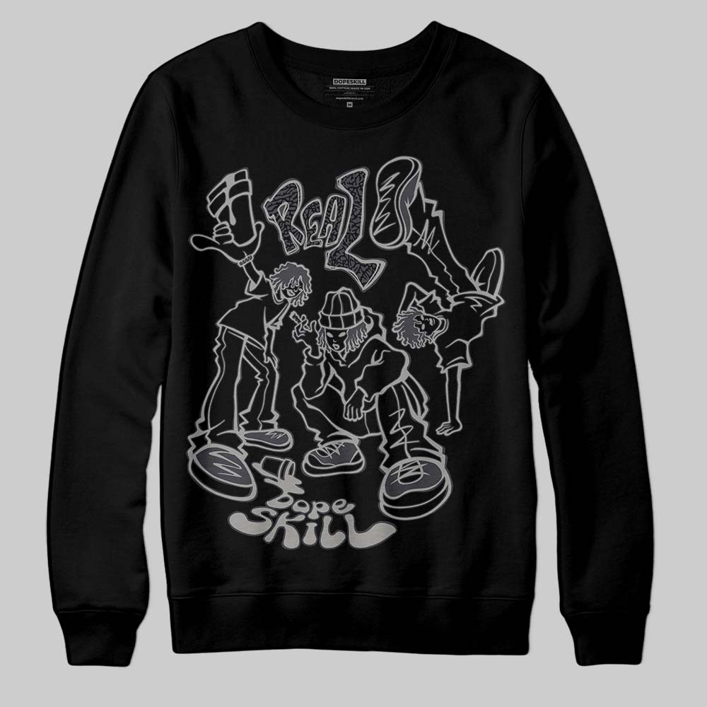 Black Cat 3s superstreetwear Sweatshirt Real Y2K Players Graphic