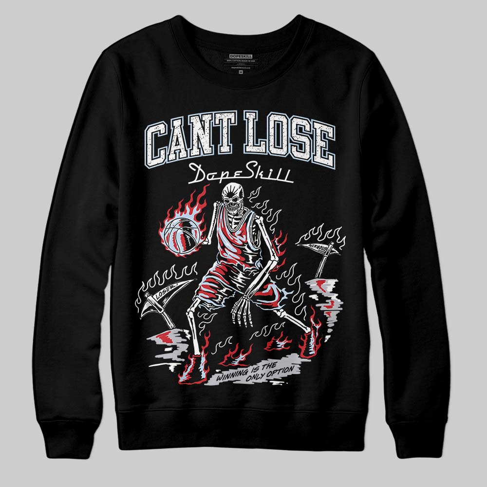 Black Metallic Reimagined 5s superstreetwear Sweatshirt Cant Lose Graphic